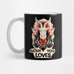 Satan Loves You Mug